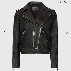 All Saints Balfern Leather Biker Jacket